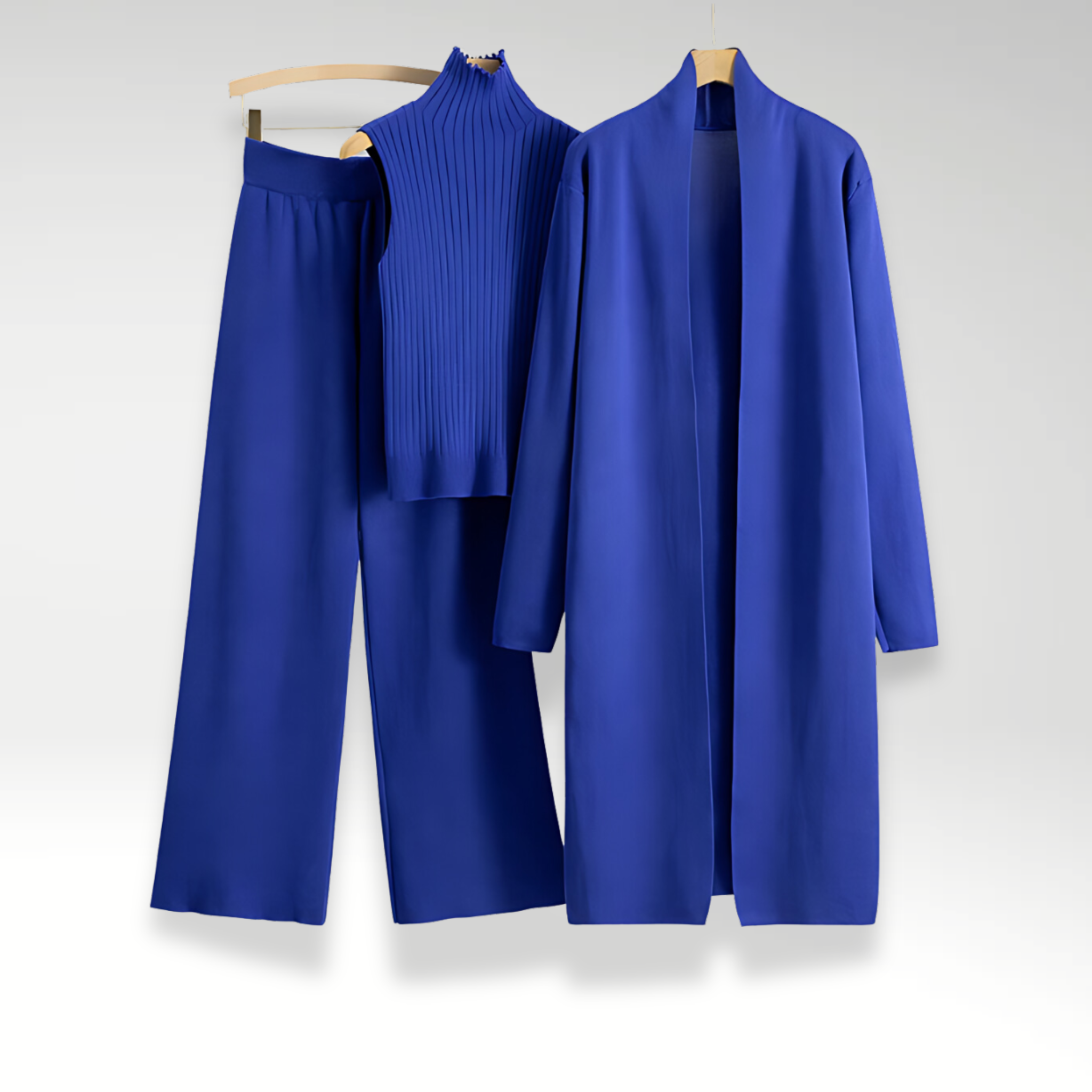 Evelyn | Třídílná luxusní pletená souprava