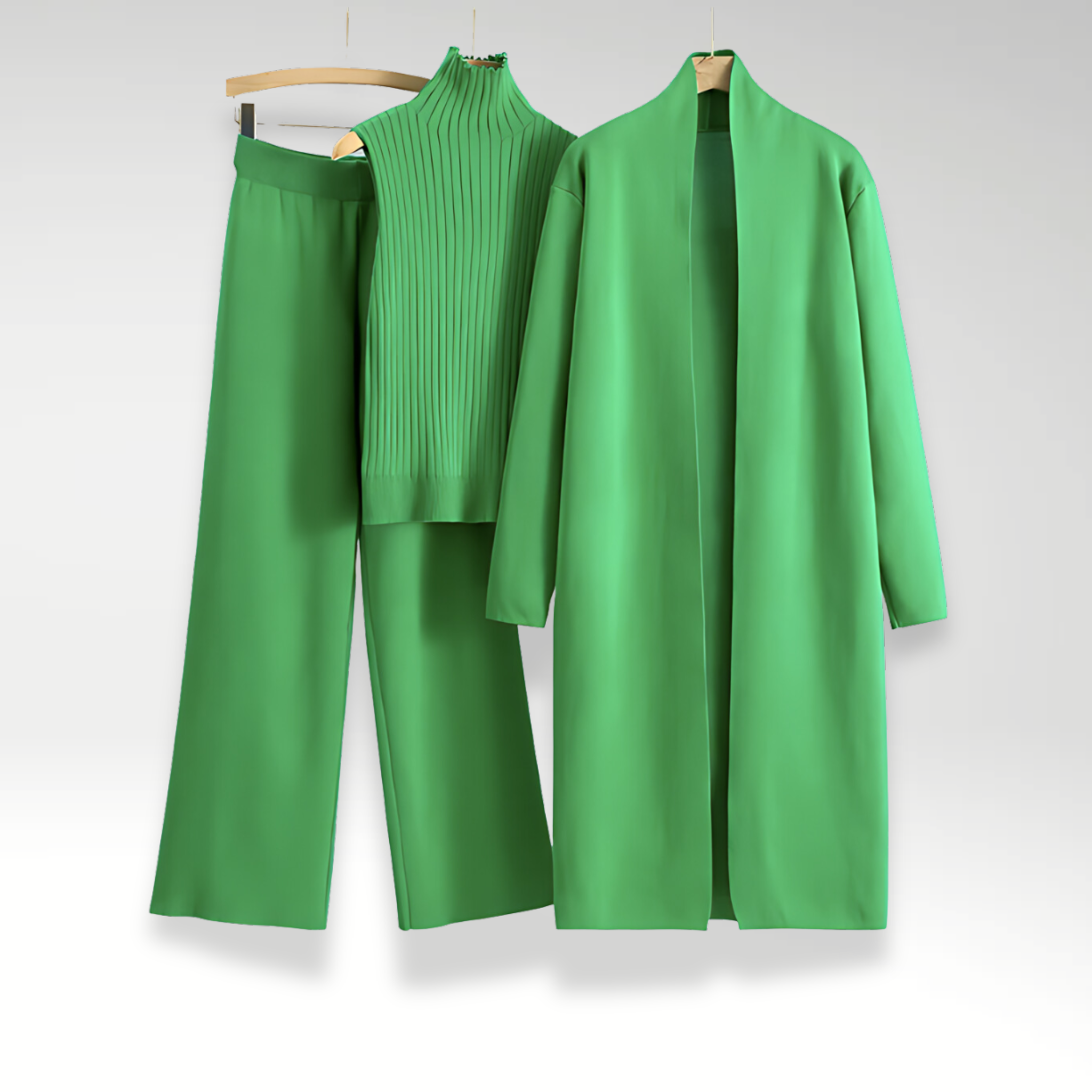 Evelyn | Třídílná luxusní pletená souprava